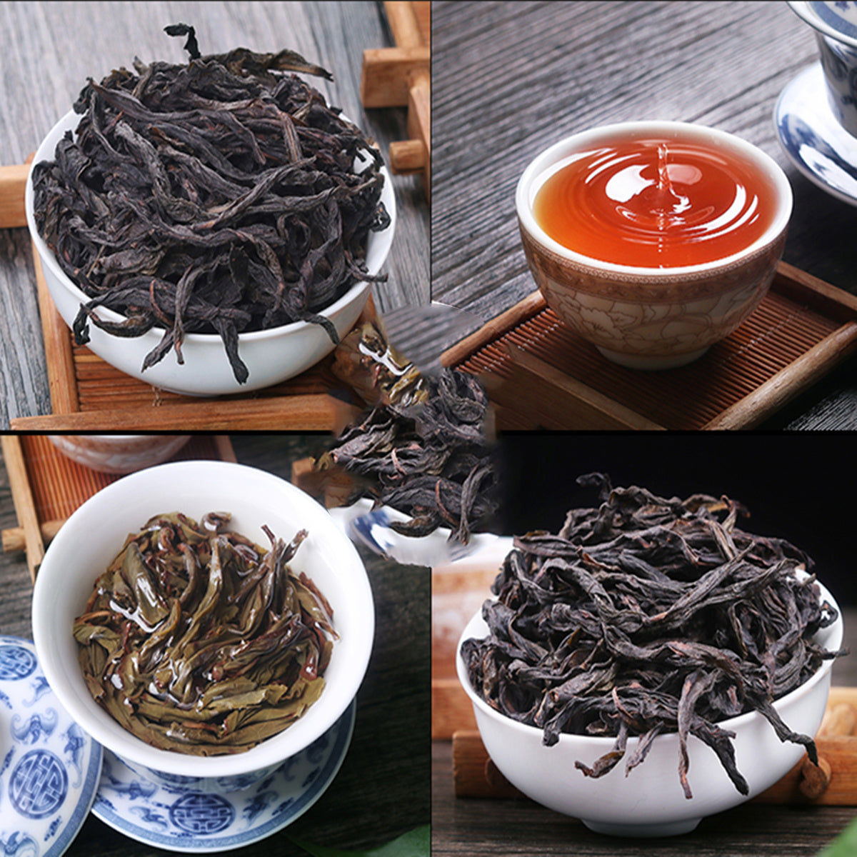 104gHigh Grade Dahongpao Oolong Tea China Advanced Organic Da Hong Pao Black Tea