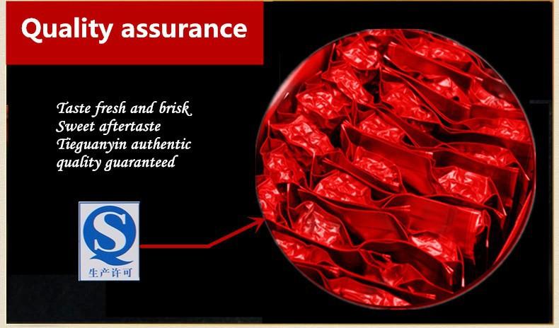 10 bags Iron Cans Gift Packing TiKuanYin Green Tea Tie Guan Yin Tea ANXI Oolong Tea