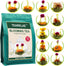 TEARELAE Blooming Tea Flowers 16pcs Individually Sealed Flowering Tea Balls