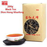200g Dian hong maofeng organic tea large congou black tea premium red