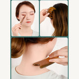 派朗天然牛角刮痧板面部美容器全身通 Pai Lang Tian Ran Niu Jiao Gua Sha Ban Mian Bu Mei Rong Qi