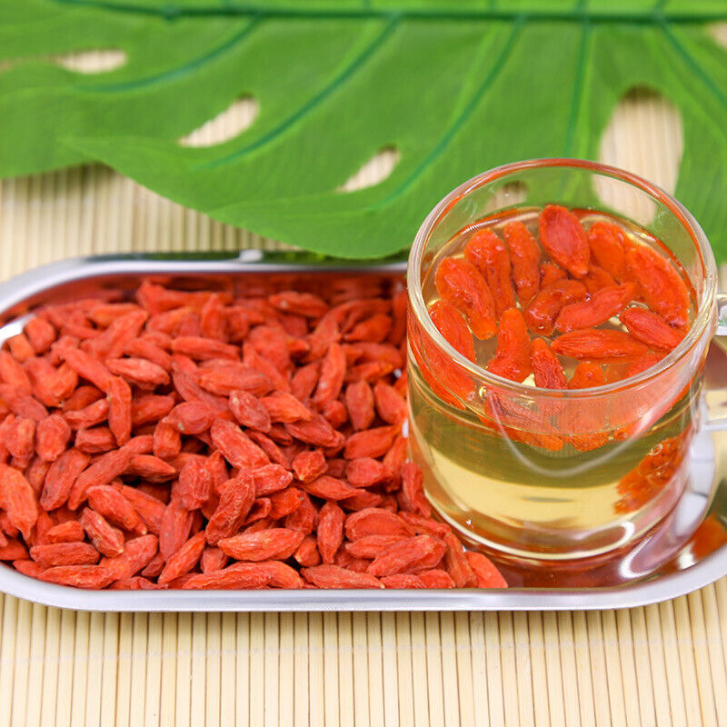 Chinese Tea New Dried NingXia Goji Berries Organic Wolfberry Gouqi Berry Herbal