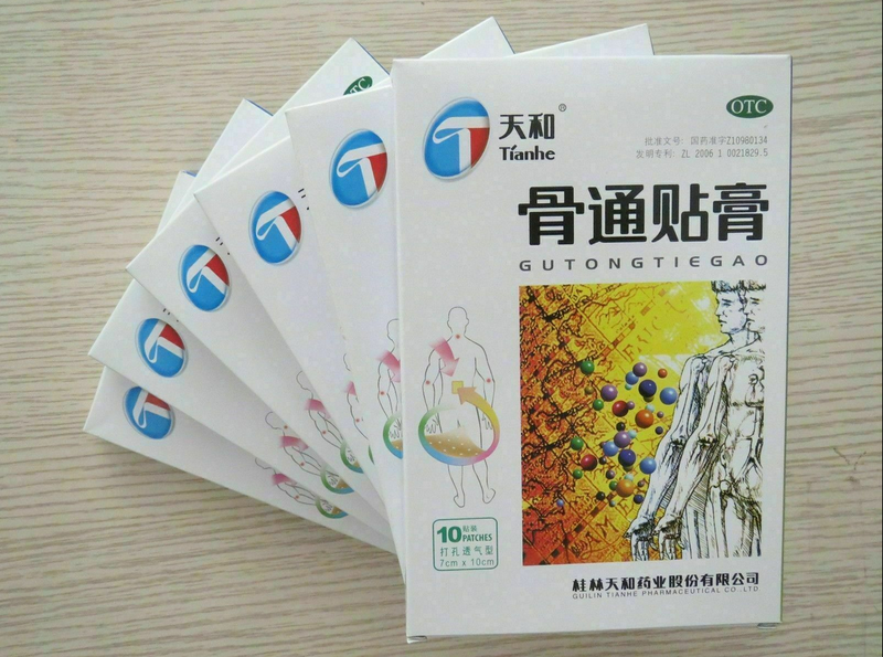 天和骨痛贴膏 6盒 Tian He Gu Tong Tie Gao Tianhe Gutongtiegao 6 Boxes