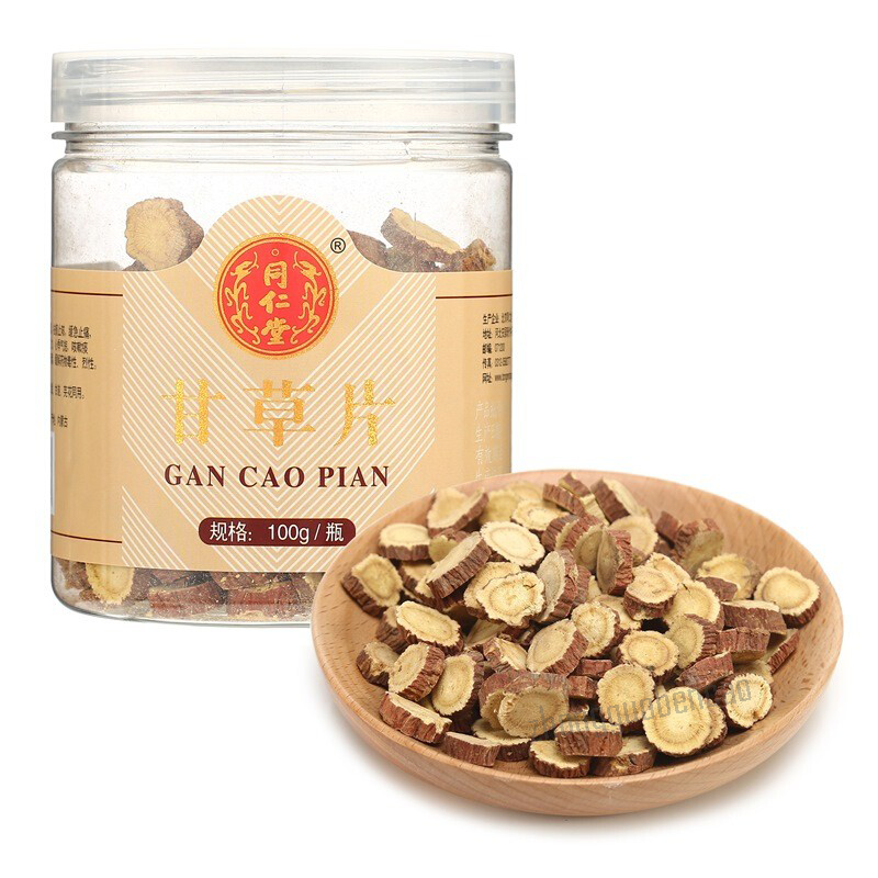 同仁堂甘草片 Tongrentang Gancaopian