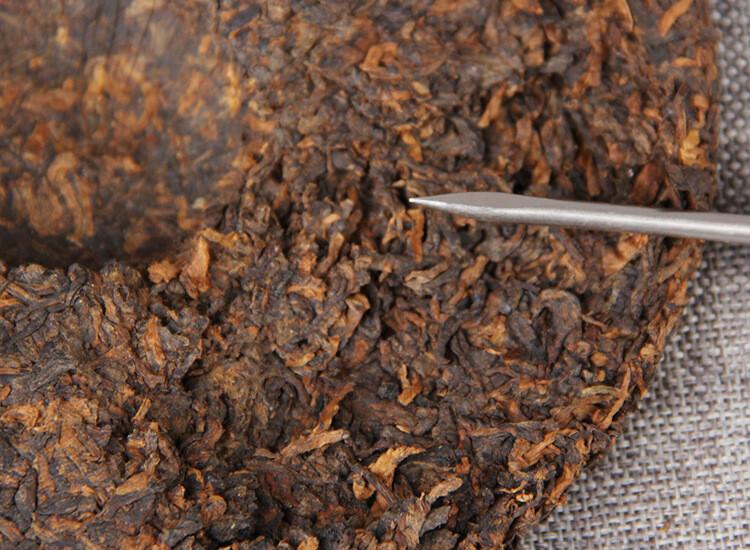 CIFbuy 2003 Bingdao Iceland Aged Tribute Tea Ripe Puer Tea Palace Golden Pu'er Shu 357g