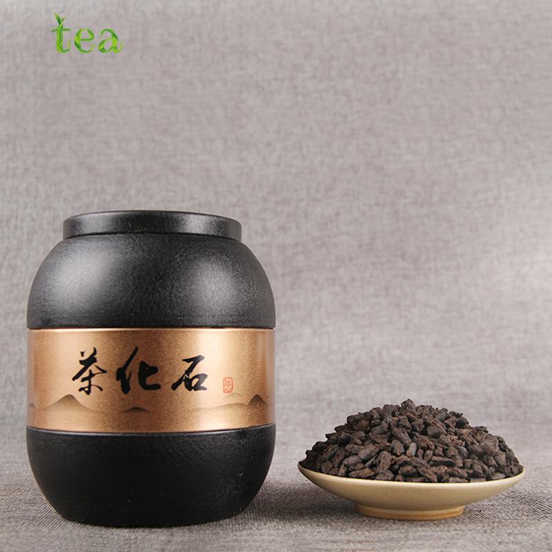 CIFbuy Tea leaves, glutinous rice, fragrant tea, fossils, Puer tea, ripe tea, ancient trees, broken silver, old tea, fossilized tea remains, canned gifts