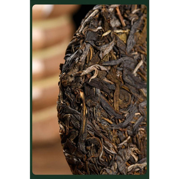 CIFbuy Tangli Spring Puer Raw Tea Cake Ziling Peacock Puerh Grain Tea Big Leaf Tea 200g