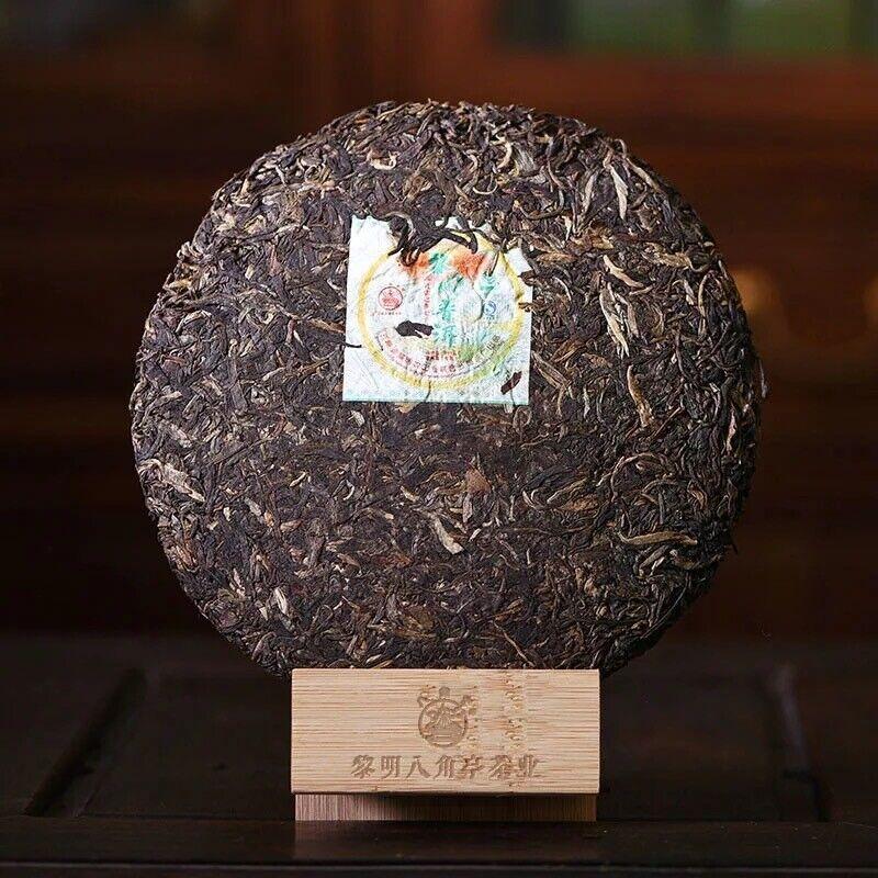 CIFbuy Li Ming Octagonal Pavilion Peacock Township Puerh Tea Cake 357g Raw Puer