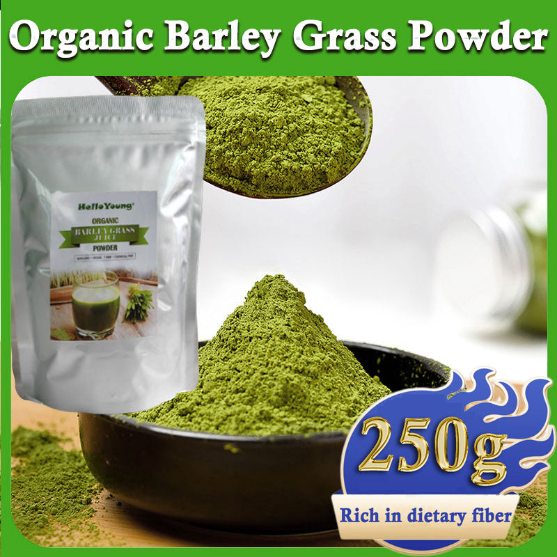 Barley Grass Powder original Easy to drink Pure Organic Barley Juice 100% Pure&Natural I Nutritionally Complete I Mix into Smoothie or Juice Main image