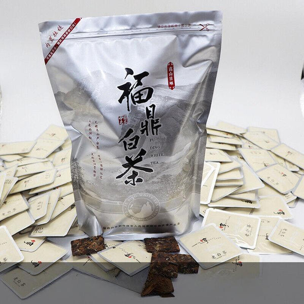 CIFbuy 500g Fuding White Tea Shoumei Cookie Tea Old White Square Tea 1 Piece 1 Bubble
