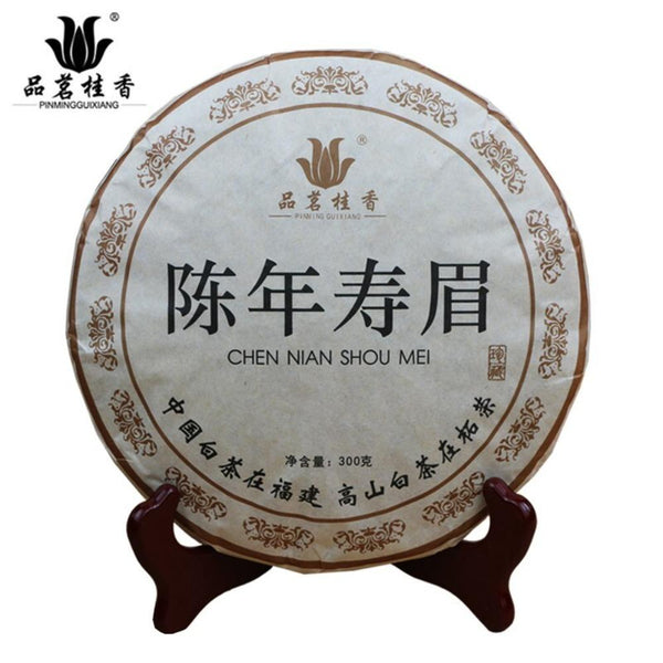 CIFbuy CHEN NIAN SHOU MEI * Premium Aged Tribute Eyebrow FuDing Gong Mei White Tea 300g