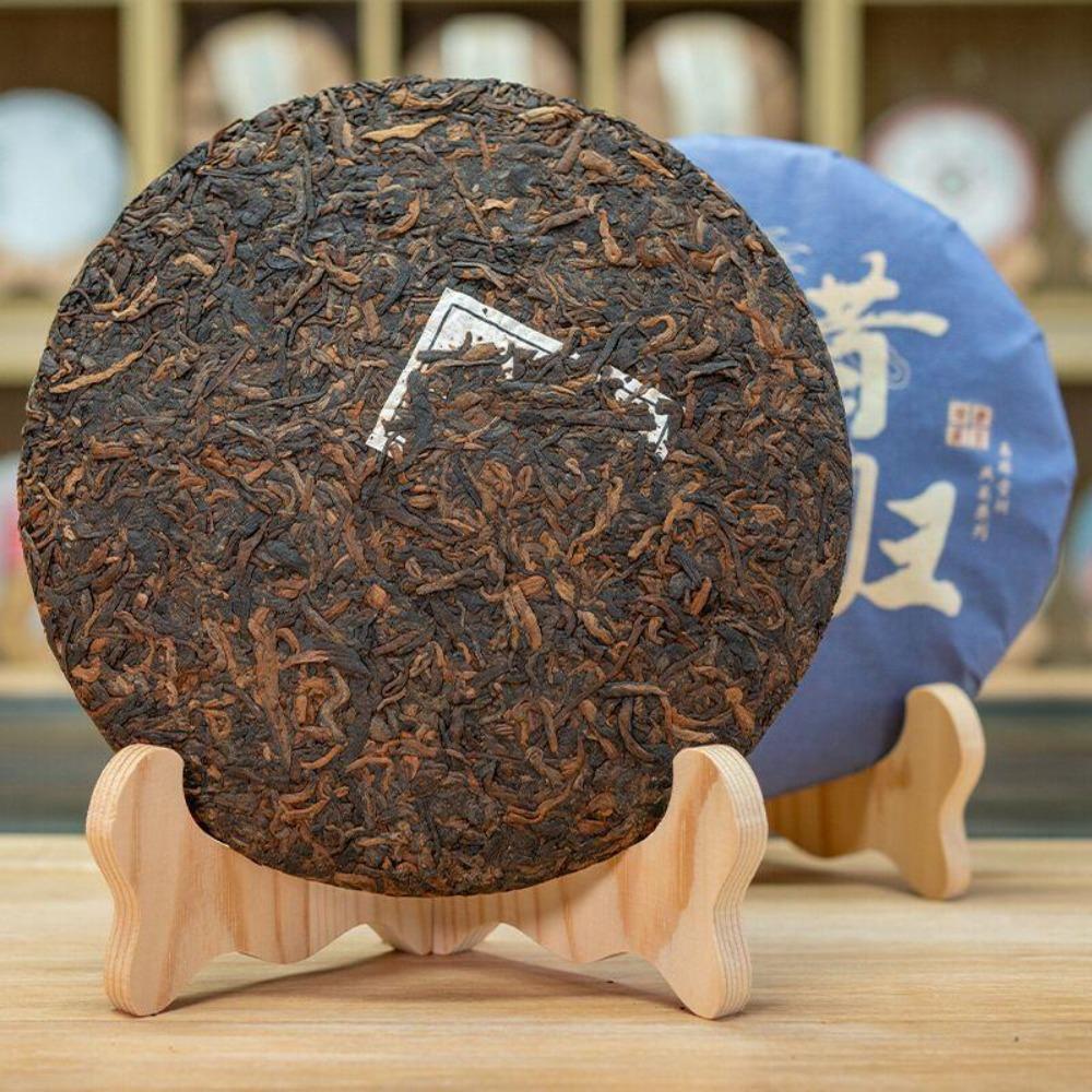 CIFbuy 357g Xigui Aged Ancient Tree Yunnan Pu'er Tea Cake Factory Direct Supply