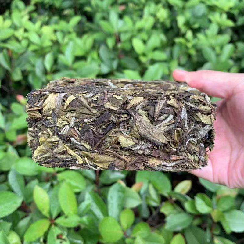 CIFbuy200g Shoumei White Tea Brick Top Fuding High Quality White Tea Chinese White Tea