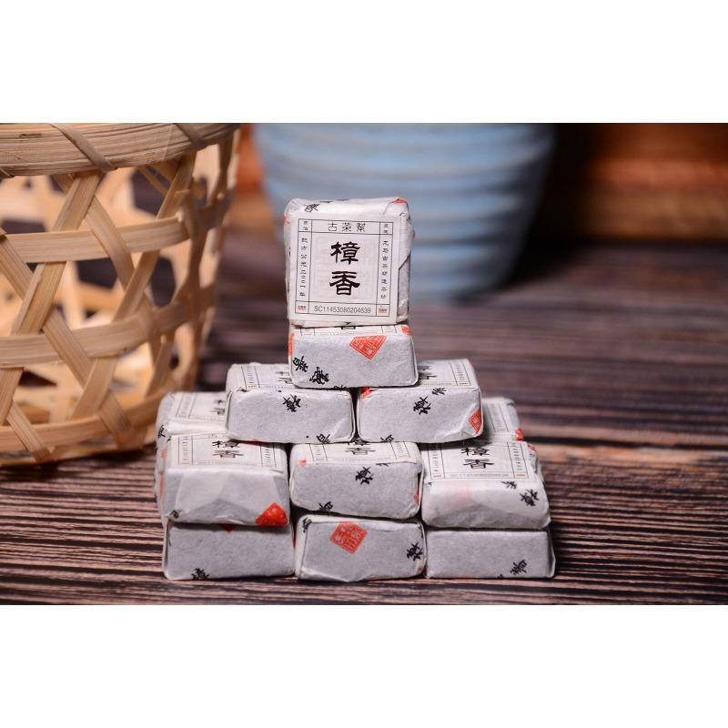 CIFbuy 500g Camphor Puerh Ripe Tea Small Square Brick Yunnan Mini Small Tuo Menghai Tea