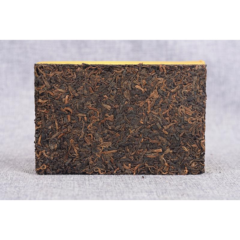 CIFbuy 250g Yunnan Pu'er Tea Ripe Tea Golden Bud Ripe Brick Weight Loss Healthy Drink