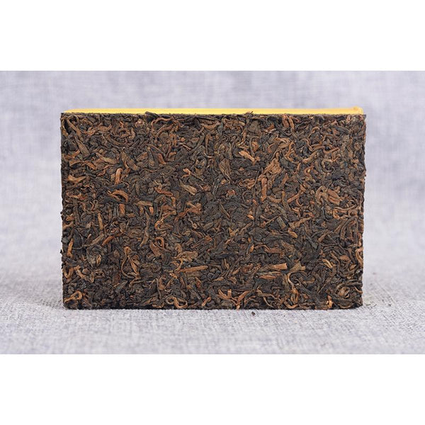 CIFbuy 250g Yunnan Pu'er Tea Ripe Tea Golden Bud Ripe Brick Weight Loss Healthy Drink
