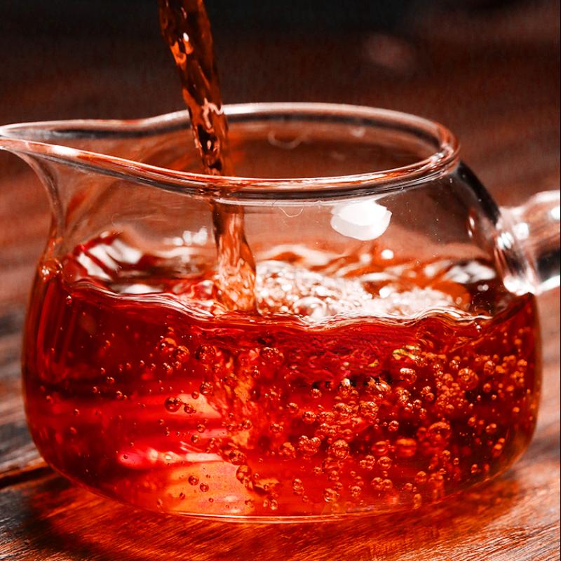 CIFbuy 357g Puerh Ripe Tea Cake 5Years Yunnan Pu-erh Cooked Tea Organic Pu'er Black Tea