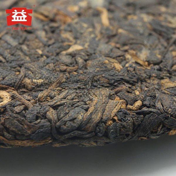 CIFbuy TAETEA 2018 Shu Pu'er 7592 Chi Jie Beeng 1801 Ripe Pu'er 357g