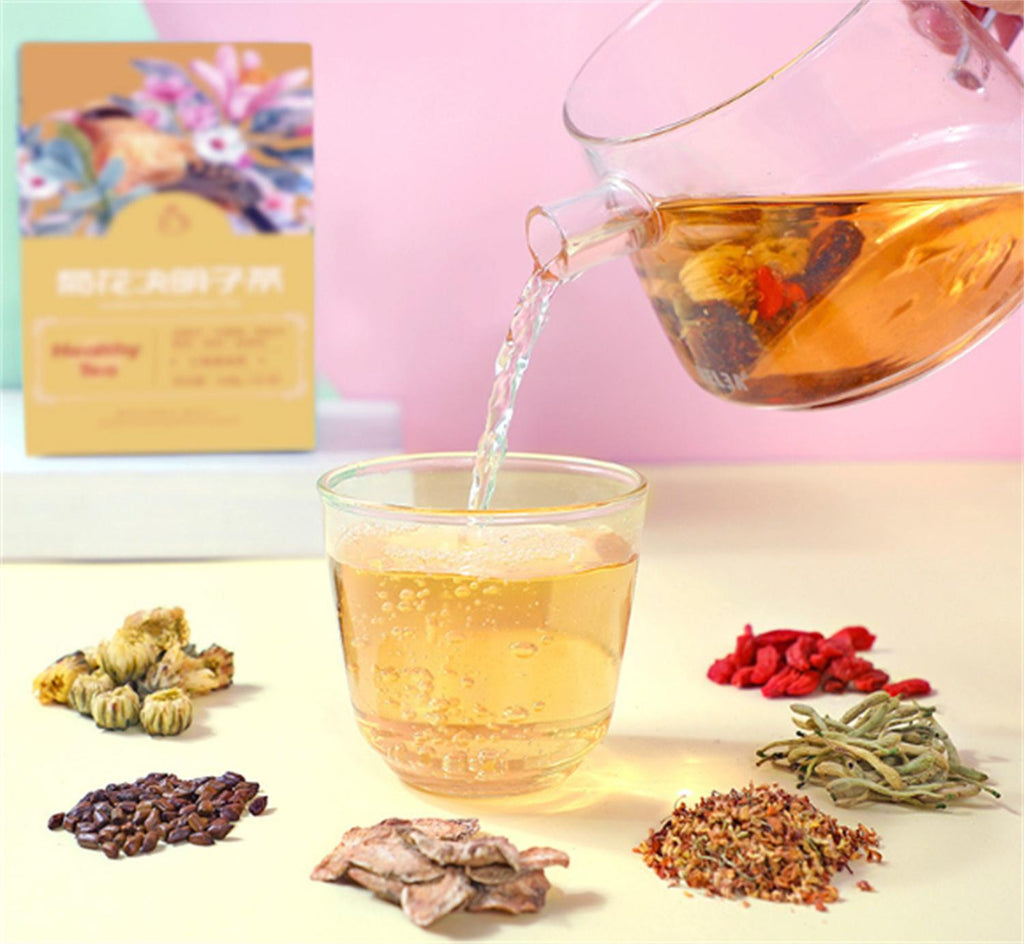 CIFbuy 120g Organic Chrysanthemum Wolfberry Cassia Flower Tea Honeysuckle Burdock Root