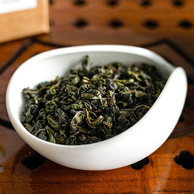 CIFbuy 2022/2023 Gunpower Green Tea Looss Leave with Chesnut Scent Zhu Cha Tea 100g