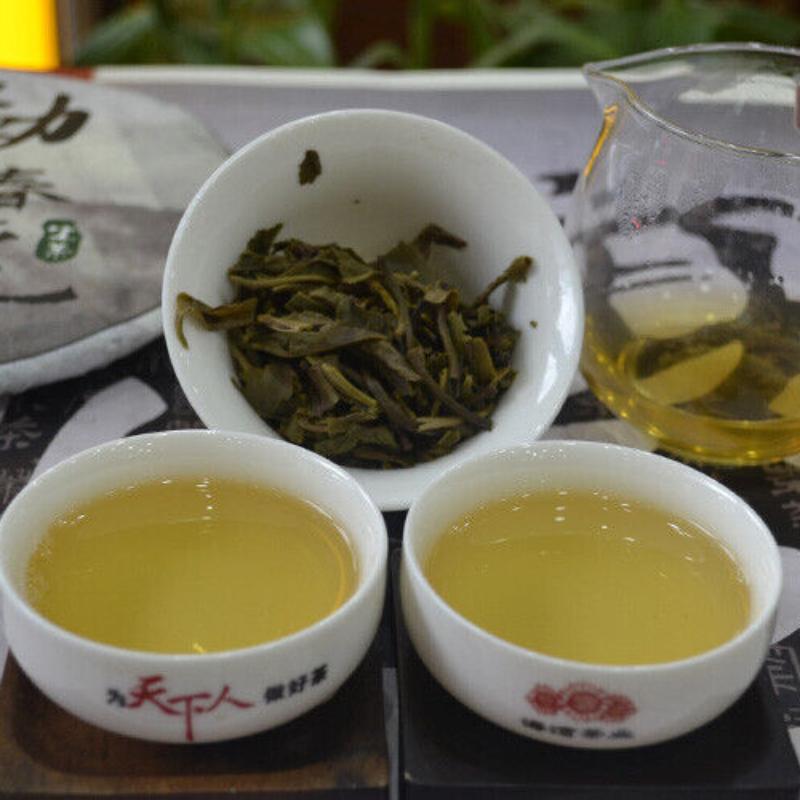 CIFbuy Menghai Chun Xiao * 2014 HAIWAN Old Comrade Pu-erh Tea Cake 357g Puer Raw Pu'er