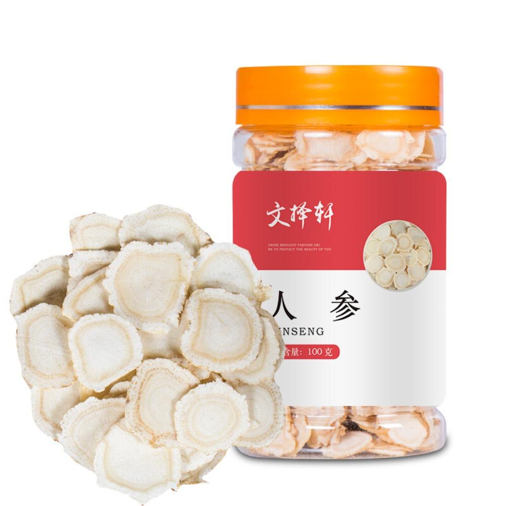 CIFbuy Changbai Mountain Ginseng Slices 100g Natural Herbal Tea