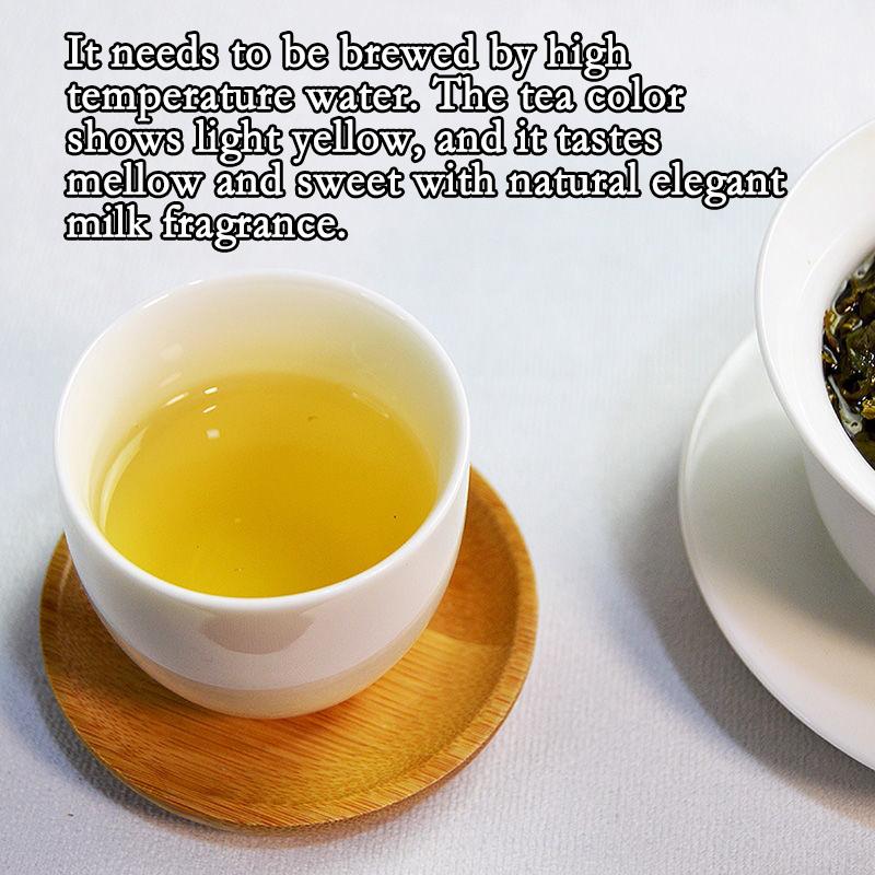 CIFbuy Milk Oolong Tea - Oolong Tea Loose Leaf - Taiwan High Mountain Tea Jin Xuan Milk Oolong - Naturally Milky and Silky Aroma - Health Tea - 250g