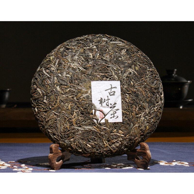 CIFbuy 357g Yunnan Raw Tea Cake Laobanzhang Pu'er Raw Tea Cake Pu'er Tea Raw Tea