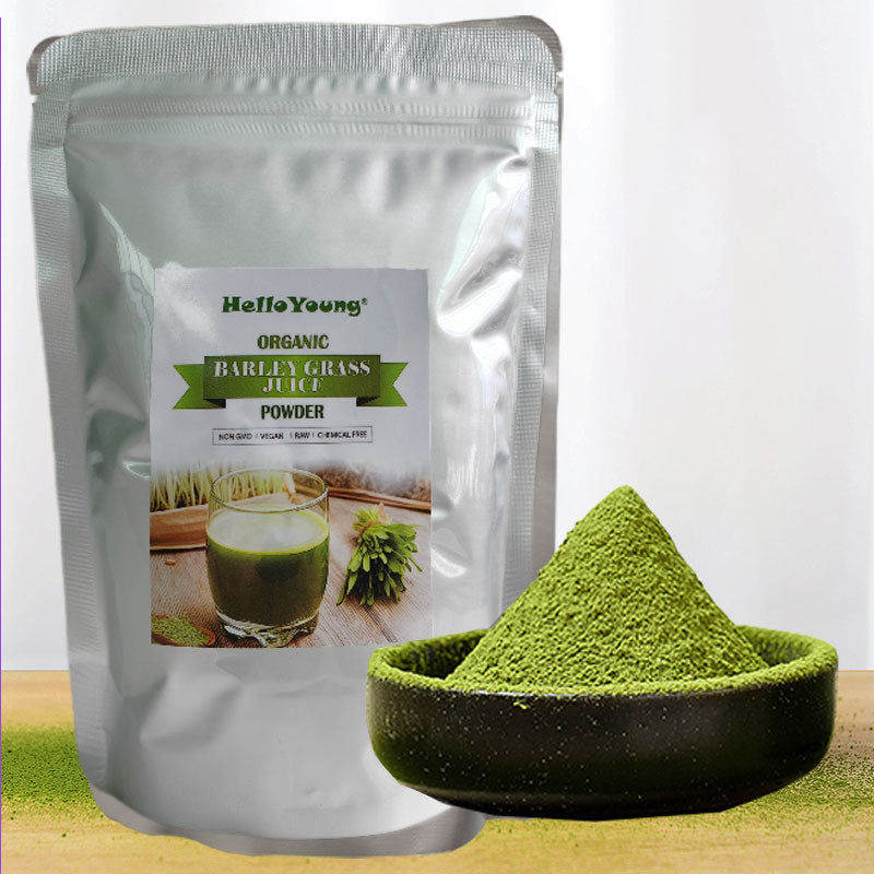 Barley grass powder original 100% pure Organic Barley Grass detox for lose weight