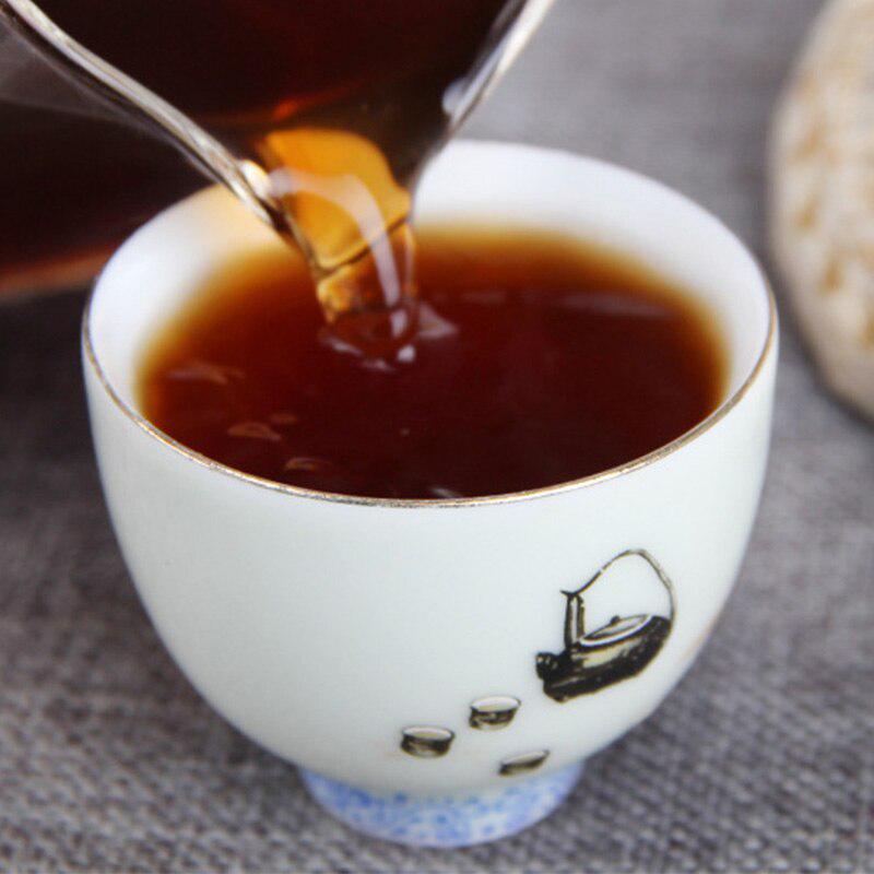 CIFbuy Yunnan Shou Puerh Golden Bud 2019 Mini Cake 100g
云南熟普洱金芽2019迷你小沱茶100克