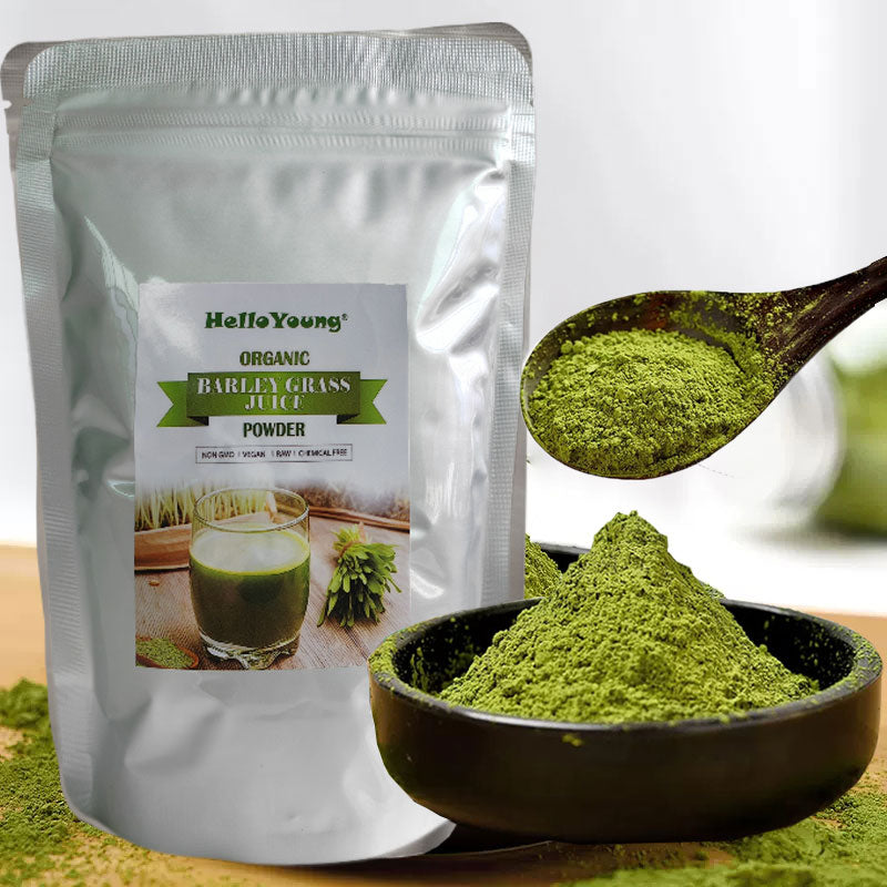 Barley Grass Juice 250g Powder Organic Non-GMO Vegan Cold-Juiced and Low-Temperature Dried Main image