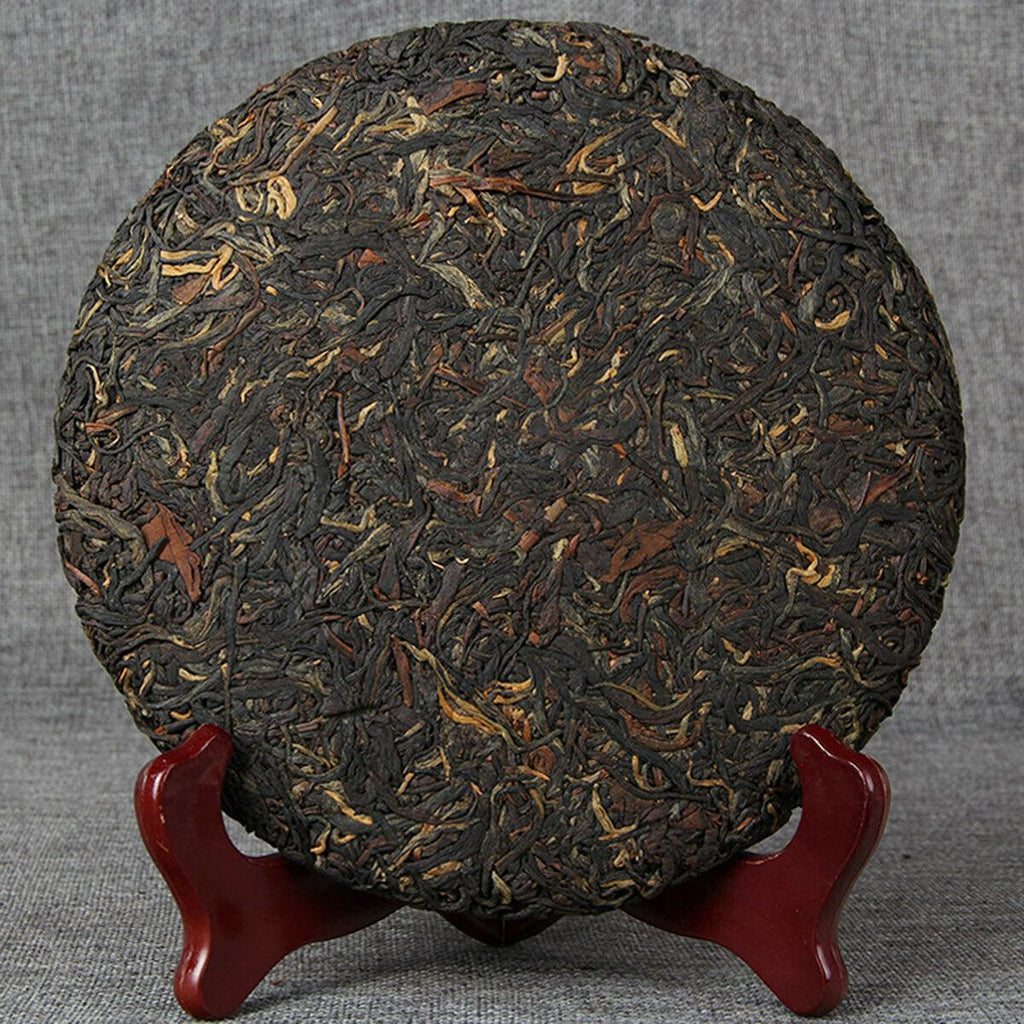 CIFbuy 357g Red Tea Big Leaf Tea Black Tea Cake Ancient Tree Chinese Health Green Food