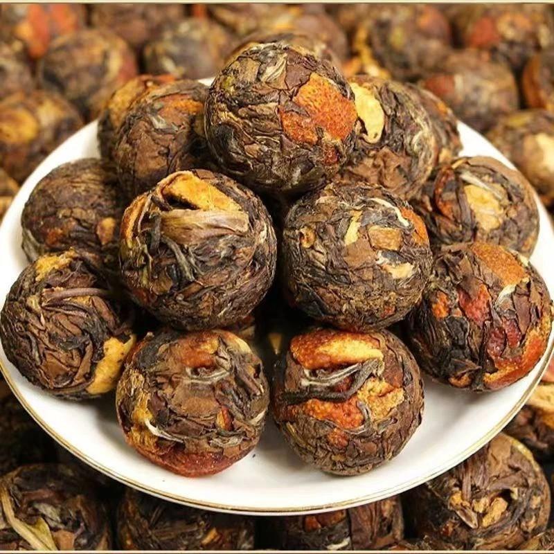 CIFbuy White Tea Stuffed Tangerine Orange Fuding Chenpi Bai Cha Aged Shou Mei 250g