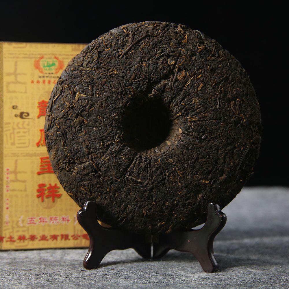 CIFbuy Tulin Phoenix Shu Pu'er Ripe Pu'er 2012 Five-Year Material 357g
图林凤凰熟普洱2012年五年陈料357克