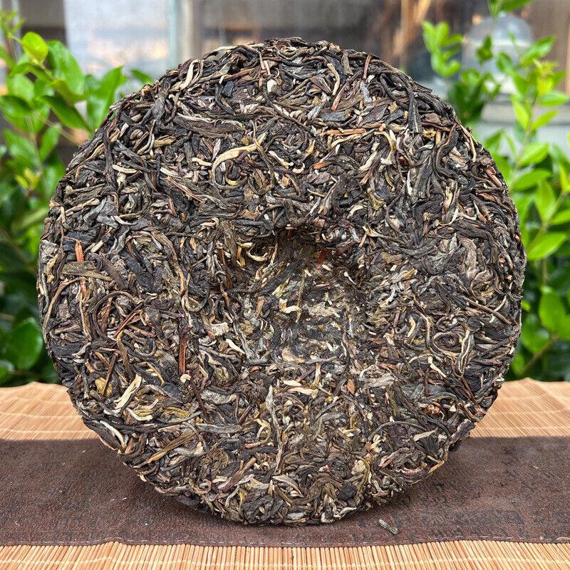 CIFbuy 357 Grams Yunnan Pu'er Tea Raw Tea Qizi Cake Tea Ancient Tree Raw Pu'er Tea Cake