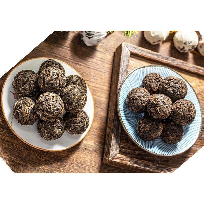 CIFbuy Yunnan Pu'er Raw Tea Dragon Pearl Tea Lincang Iceland 500g Raw/ripe Pu'er Tea