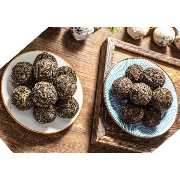 CIFbuy Yunnan Pu'er Raw Tea Dragon Pearl Tea Lincang Iceland 500g Raw/ripe Pu'er Tea