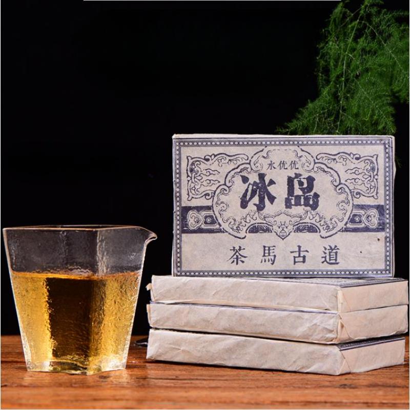 CIFbuy200g Bingdao Puerh Raw Tea Brick Yunnan Iceland Pu-erh Sheng Tea Pu'er Shengcha