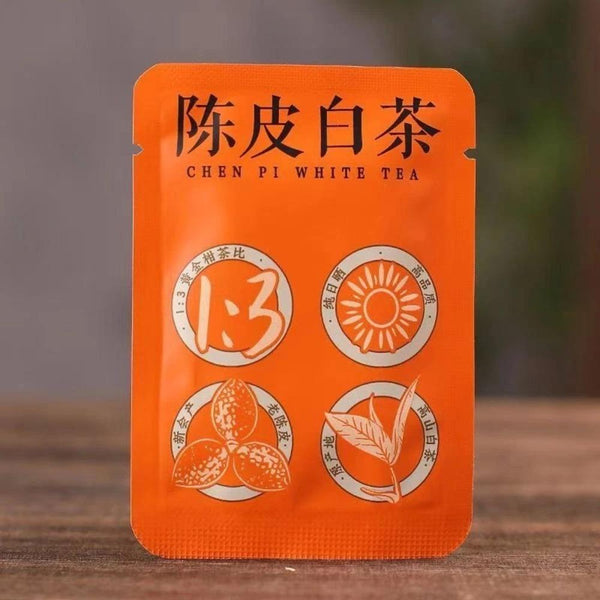 CIFbuy 1000g White Tea Stuffed Tangerine Orange XinHui Chenpi Aged Shou Mei white tea
