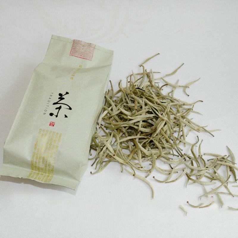 CIFbuy 2021 Yunnan Spring Moonlight White Tea, Ancient Tree Big Bud, Silver Needle Chinese White Tea (Available in 50g/150g/250g)