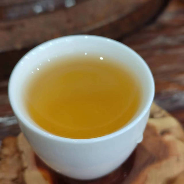 CIFbuy Myanmar Ancient Tree Raw Pu-erh Cake 357g - Wild Sheng Cha, Large Leaf
