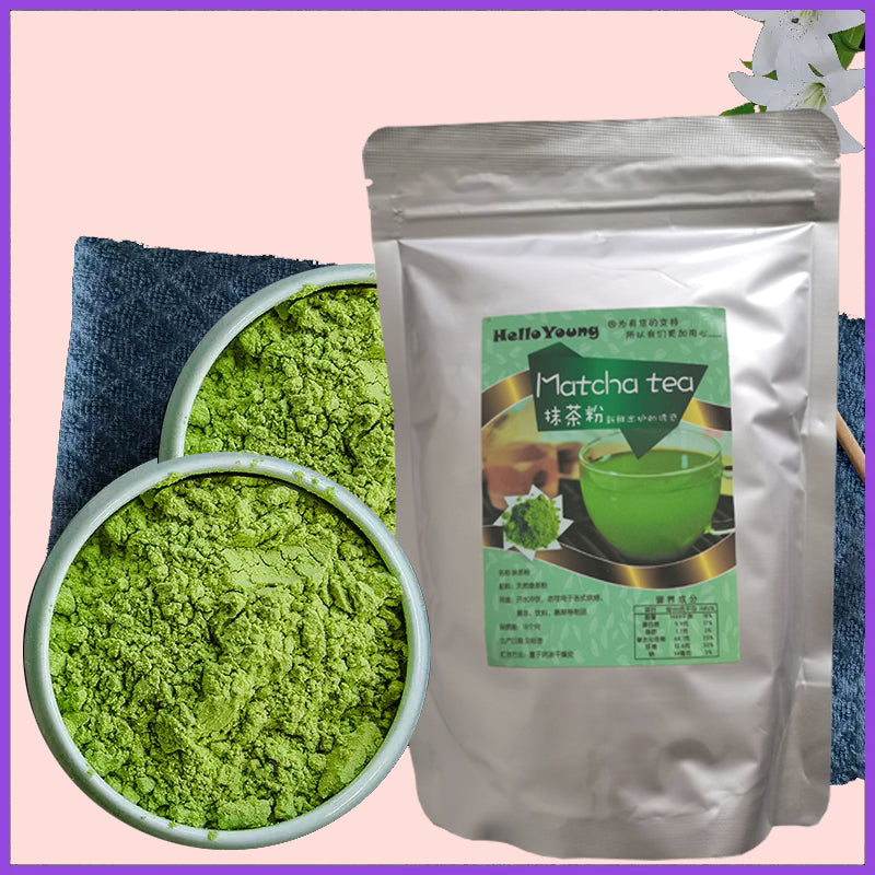 matcha green tea powder Matcha Slimming Products for Weight Loss 250g Natural Organic Ketogenic Diet Vegetarian Food Rich in Antioxidant Main image