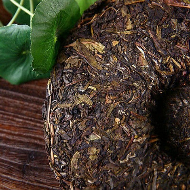 CIFbuy 357g China Yunnan Puerh Tea Cake Raw Puer Menghai Sheng Tea Organic Green Food