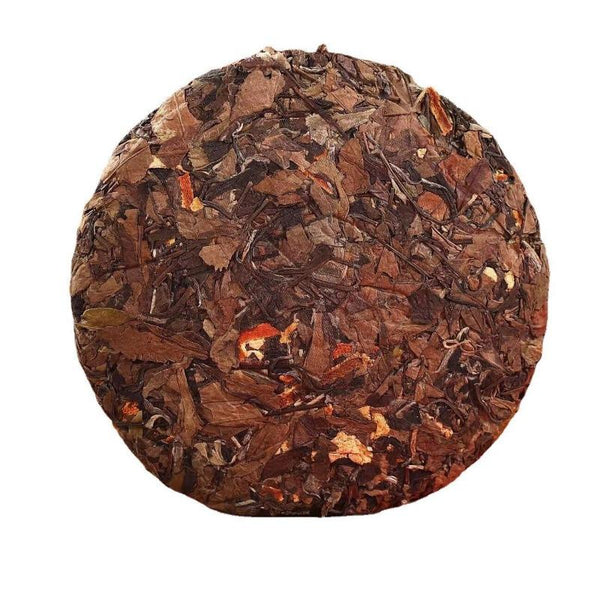 CIFbuy 350g Fuding Alpine Old WhiteTea Cake Aged White Tea Tightly Pressed Shoumei Tea