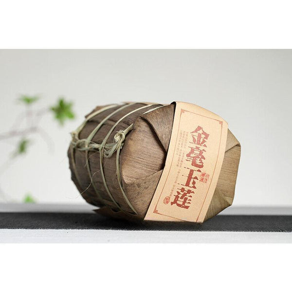 CIFbuy 100g Yunnan Pu'er Tea Golden Hao Yu Lian Small Cake Ripe Pu'er Tea