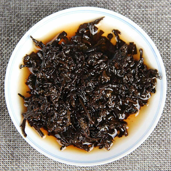 CIFbuy 357g Premium Ripe Puerh Tea Lao Ban Zhang Ecological Ancient Tree Tea Golden Bud