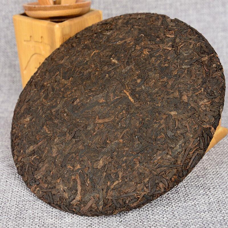 CIFbuy 357 g Yunnan deep mountain wild flavor cooked cake seven sub cake Pu'er tea