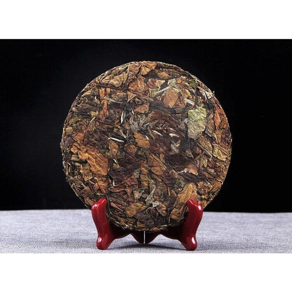 CIFbuy 200g Ancient Tree Tea Old White Tea Yunnan Yiwu Flower and Fruit Tea Cake