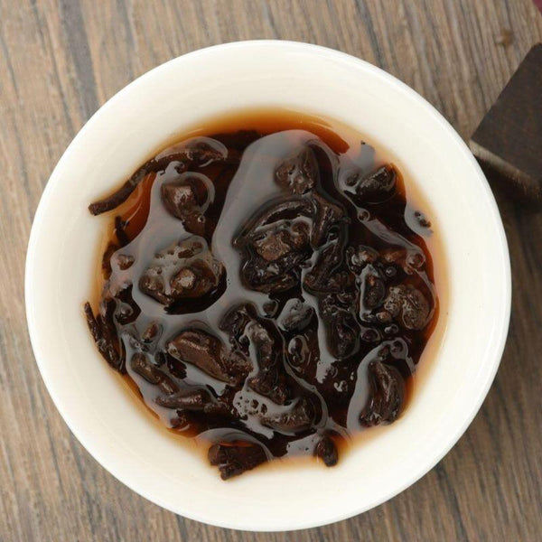 CIFbuy Yunnan Menghai Shen Yun Ripe Puer Tea Cake 357g