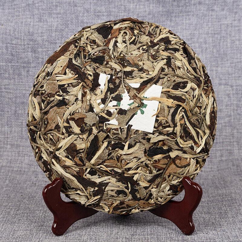 CIFbuy 357g/cake Yunnan White Tea Old Tree Moonlight White Long Jiao Mei Ren White